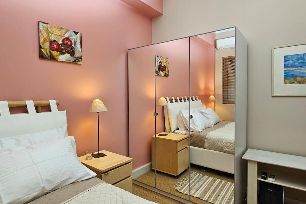 Artistico Two-Bedroom Apartment In Kolonaki Athen Exterior foto