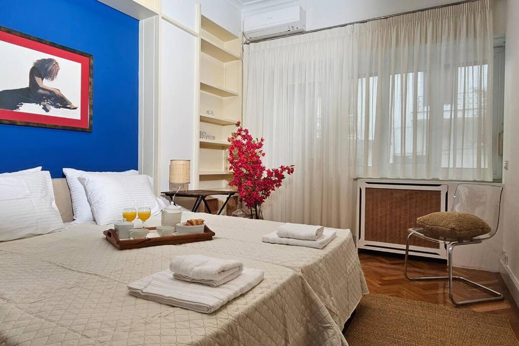 Artistico Two-Bedroom Apartment In Kolonaki Athen Exterior foto